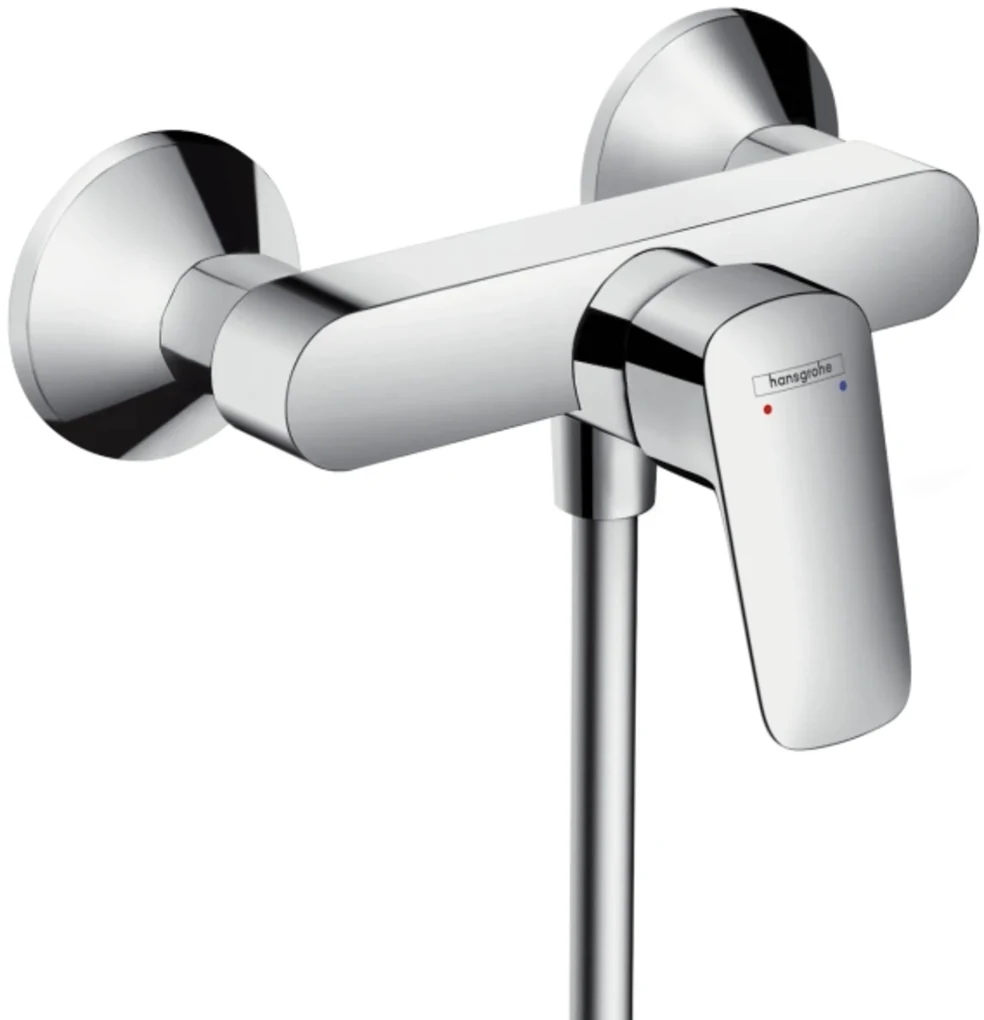 Hansgrohe AddStoris scheerspiegel 3x vergrotend 24 6 x 18 8 x 34 4 cm mat zwart
