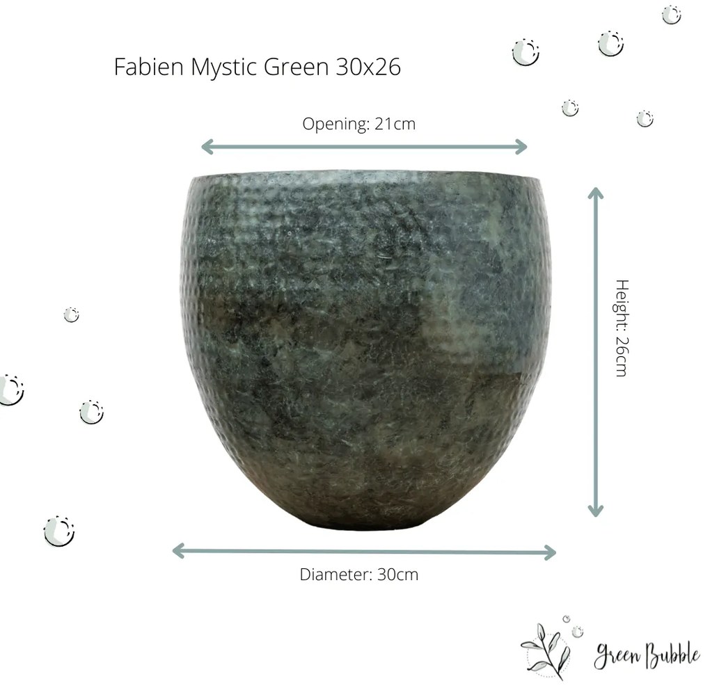 Fabien mystic green