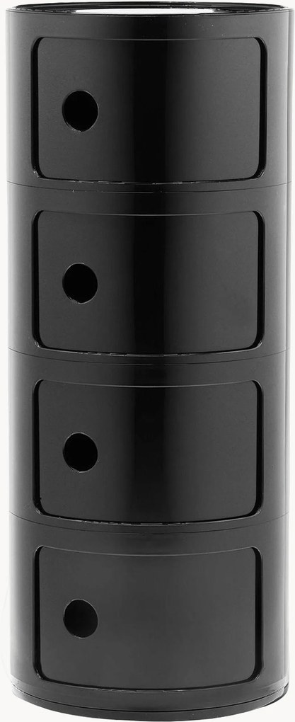 Design container Componibili, 4 modules, H 77 cm