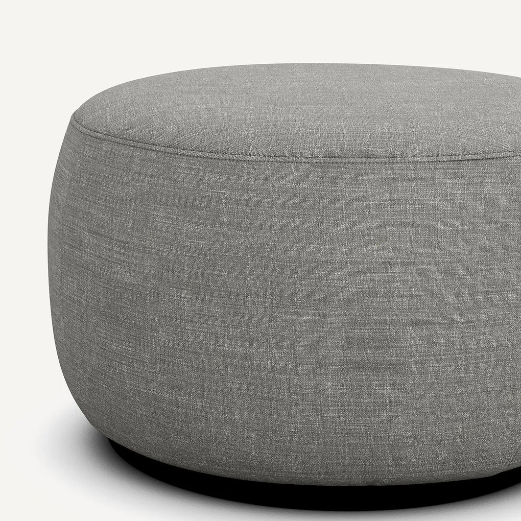 XL voetensteun Rosebury van katoen en linnen, ontwerp Emmanuel Gallina