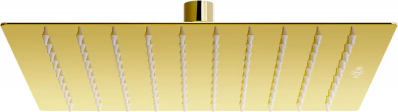 Mexen Slim regendouche 25 x 25 cm, goud - 79125-50