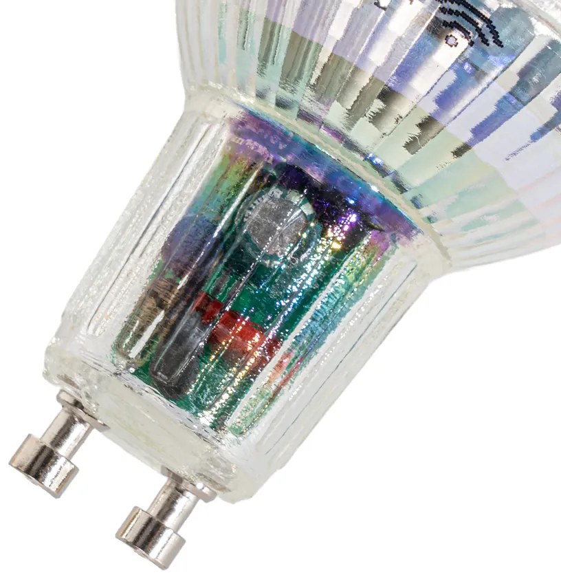 Set van 5 Smart GU10 50 LED lampen helder RGBW 4.5W 350 lm 2700-6000K
