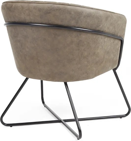 Eetkamerstoel - Nova - lederlook Soft groen