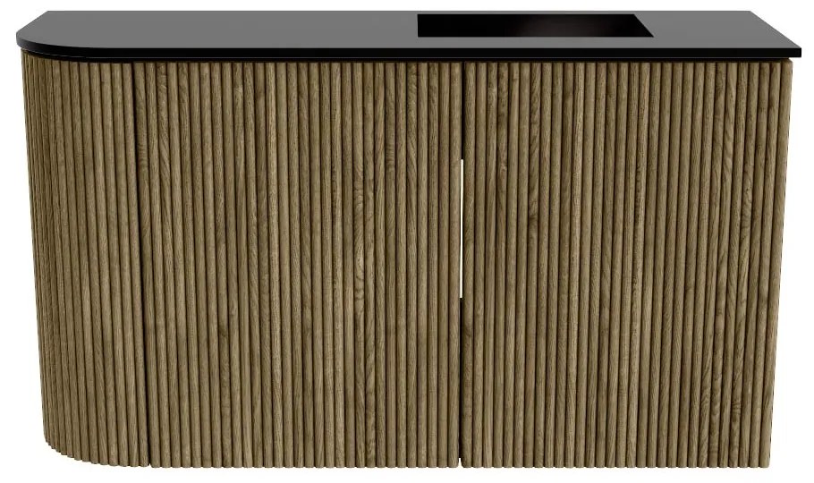 Mondiaz Joya 70cm toiletmeubel ronding links dusk met wastafel faye rechts 1 kraangat urban