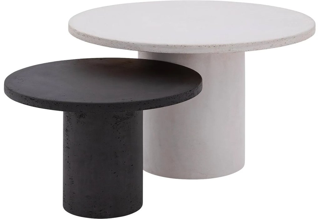 Goossens Salontafel Stone, Rond 70 cm