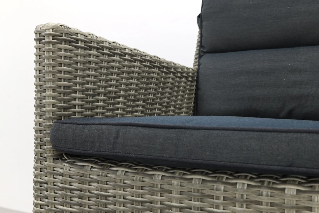Wicker tuinstoel Oliva - Paloma grijs