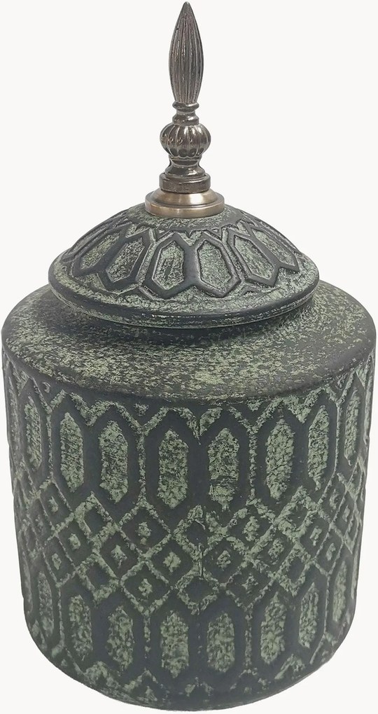 Vazen Florence van keramiek met deksel, H 31 cm