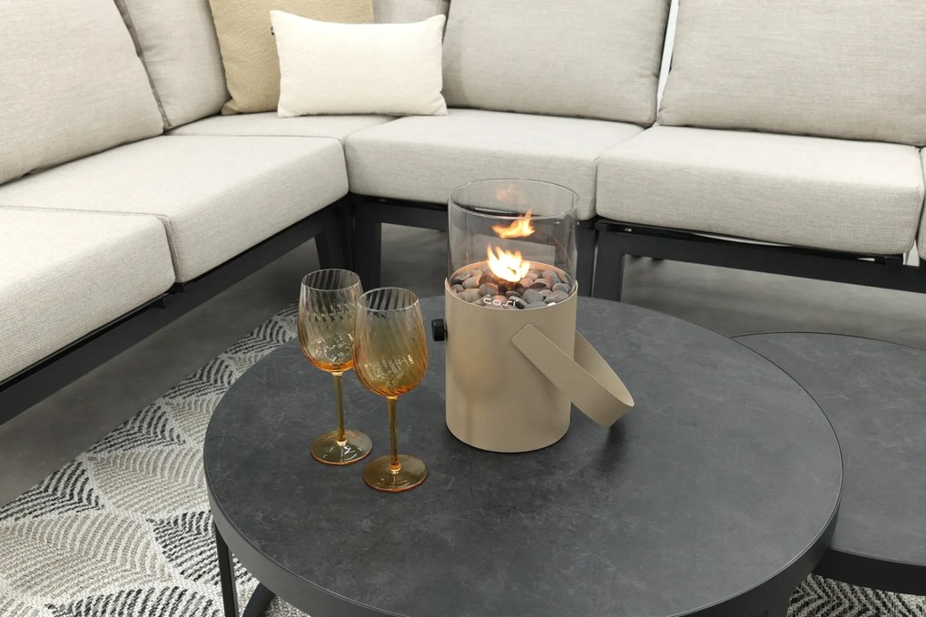 Lagos/Rhodos loungeset - hoekbank - links & rechts