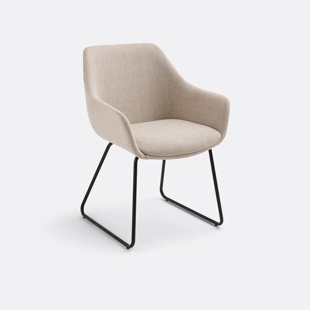 Tafelstoel met sledepoten Celen