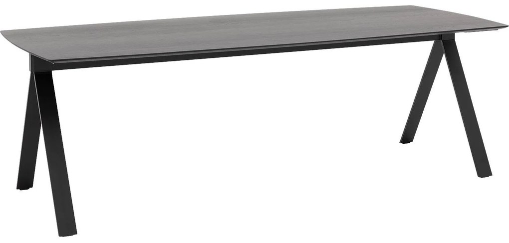 Goossens Excellent Eettafel Uniek, Semi rechthoekig 240 x 100 cm