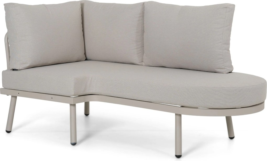 Loungeset tuin 5 personen Zand/Beige Domani Furniture Sylva