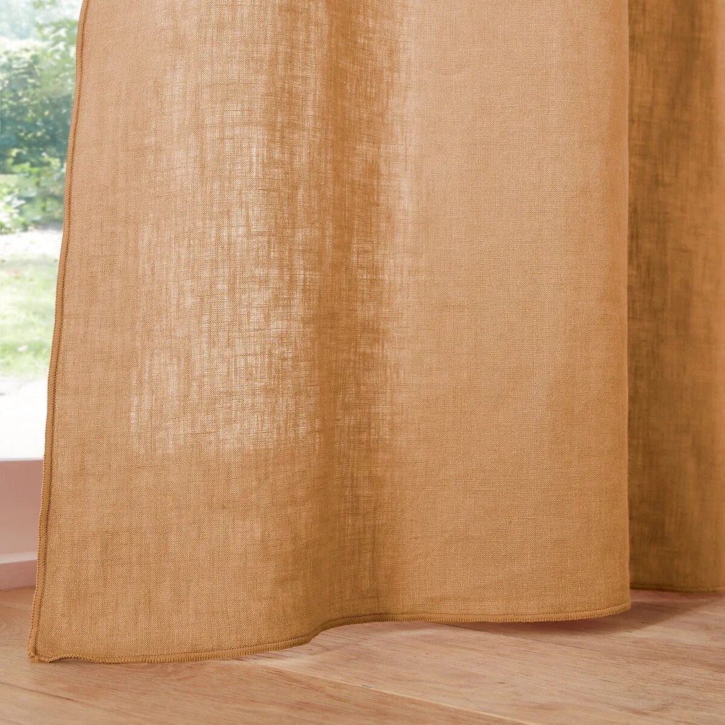 Gordijnpand in gewassen linnen, Onega