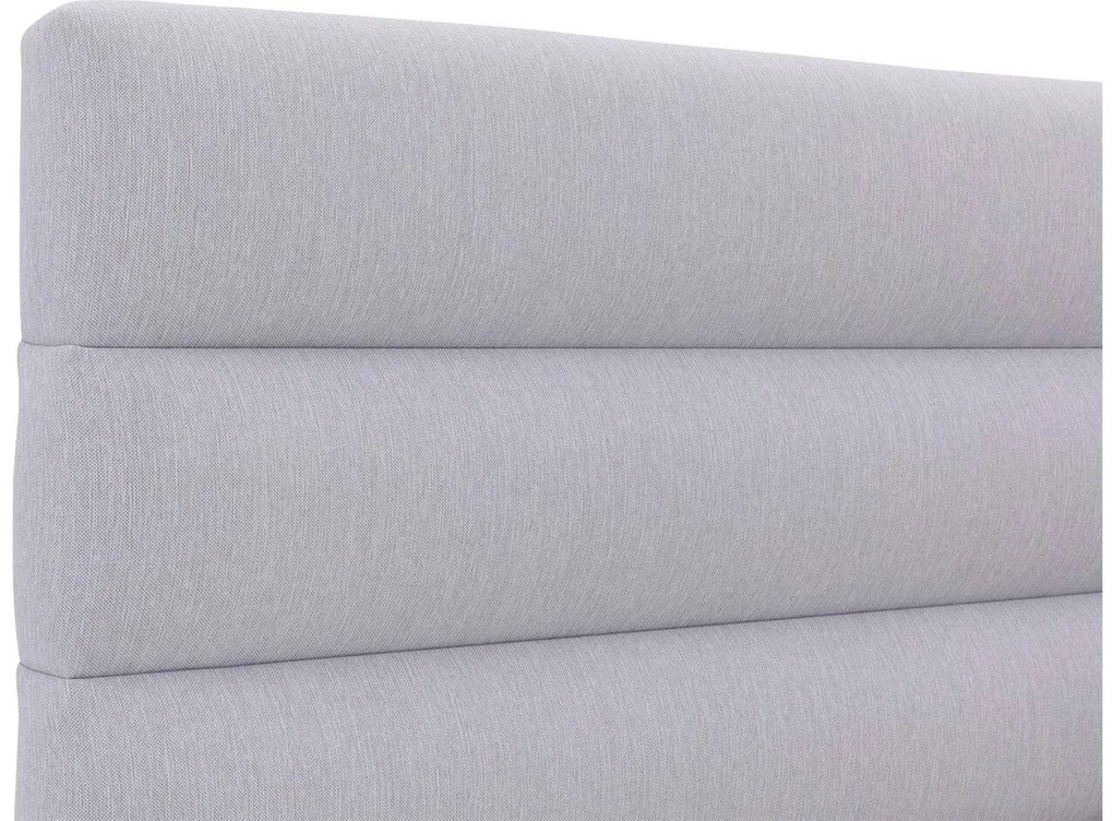 Goossens Boxspring Compleet Quatro Compleet, Vlak 160 x 200 cm box (=2x80cmx200cm) 2x matras gestoffeerd pocketv. 2x hoes ,1x topper joy deluxe