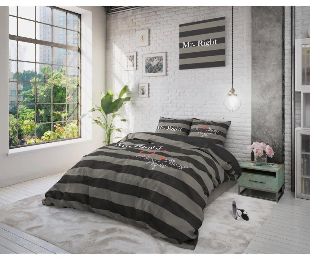 Dekbedovertrekset Mr and Mrs Always | Royal Textile