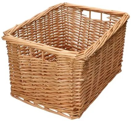Mand recht, wilgenteen, 35 x 25 x 20 cm