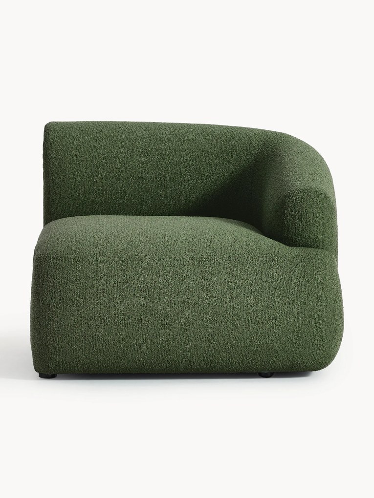 Bouclé hoekmodule Sofia
