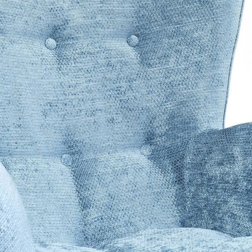 Kare Design Vicky Wilson Fauteuil Blauw