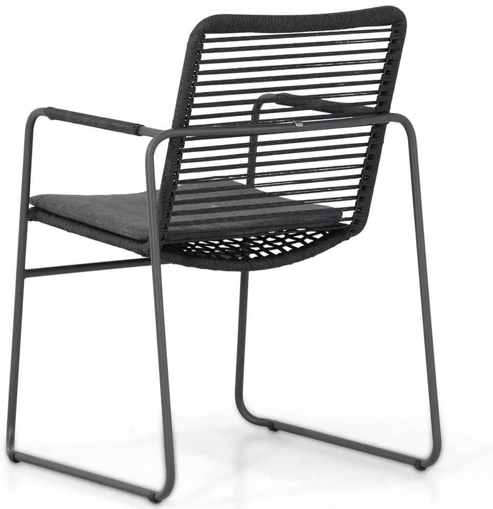 Tuinset 6 personen Rope Grijs 4 Seasons Outdoor Elba/Brighton