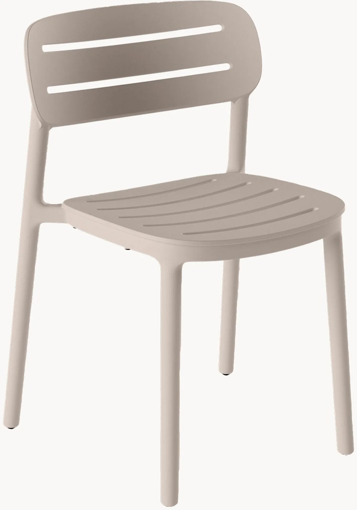 Tuin-eetkamerstoelen Croisette, 2-delig