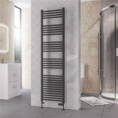 Eastbrook Rion handdoekradiator 50x180cm 985W antraciet