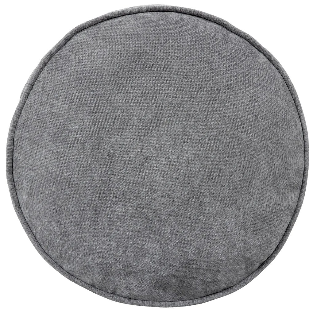 Milano Round Chenille Footstool