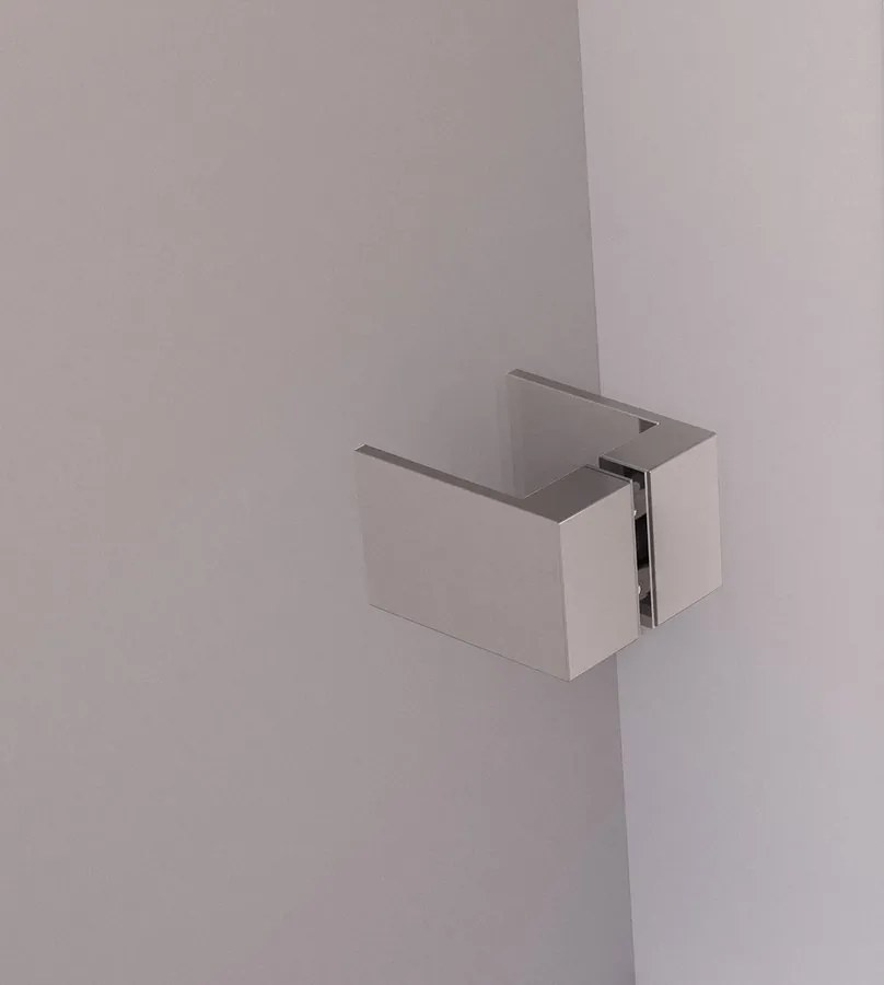 Polysan Fortis Edge nisdeur douche links 120cm chroom