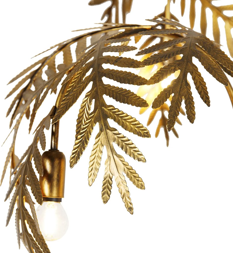 Smart vloerlamp goud 193 cm 3-lichts incl. 3 Wifi P45 - Botanica
