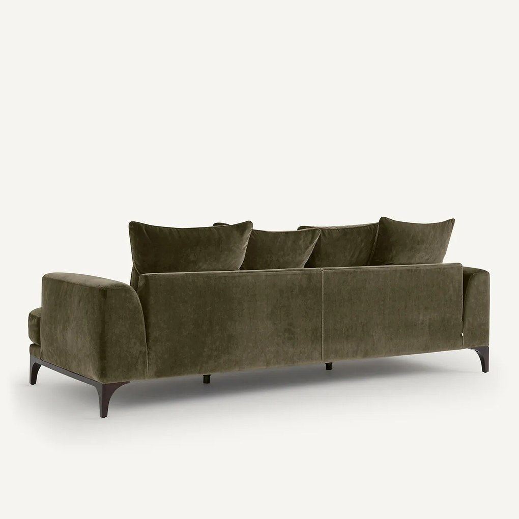 Bank van fluweel linnen, Armento