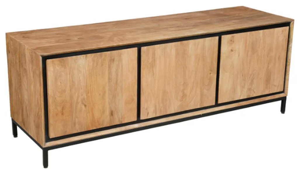 Starfurn RichWood Industrieel Tv-meubel Mangohout 150 Cm - 150x45x55cm.