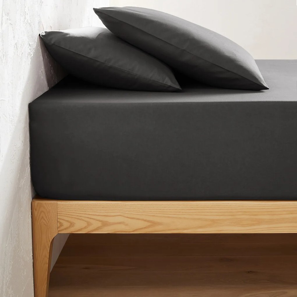 Effen hoeslaken in tergal, omslag 32 cm, Scenario