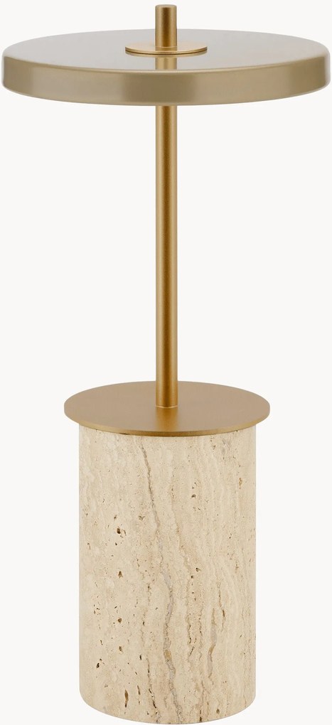 Kleine draagbare LED tafellamp Asteria Move Mini, dimbaar