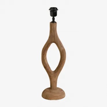 Voet Voor Tafellamp ?45 Cm In Mangohout Gracia Mangohout - Sklum