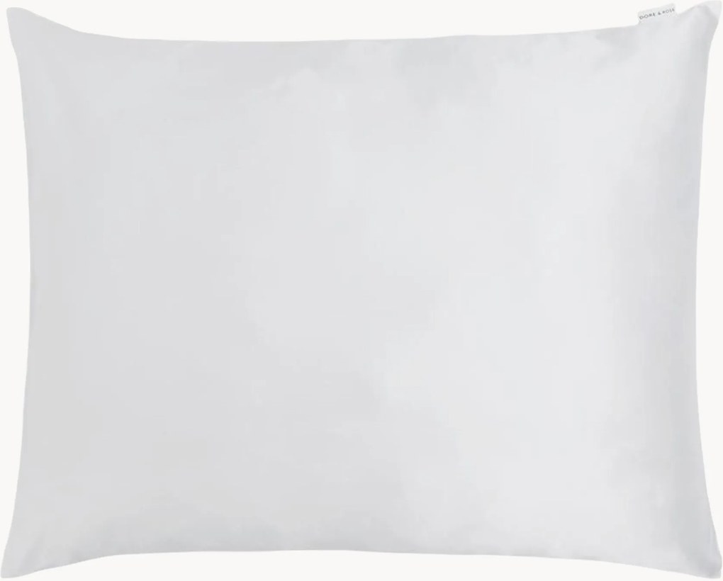 Zijden kussenhoes White
