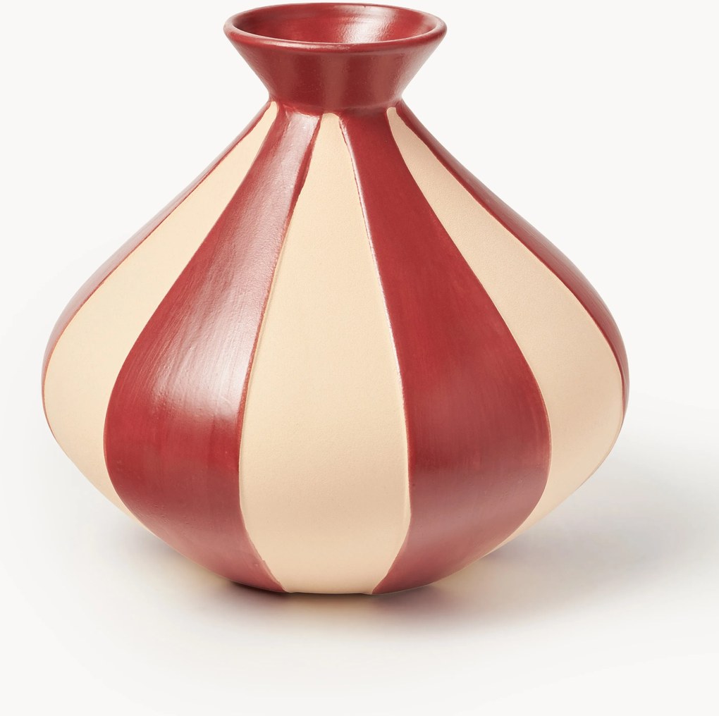 Handbeschilderde vaas Charly, H 27 cm