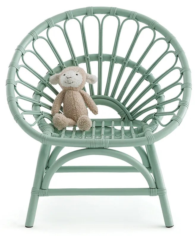 Fauteuil in rotan, voor kinderen, Albin