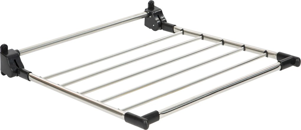 Practo Home muurdroogrek inox - Droogrekken - 62x56x10cm