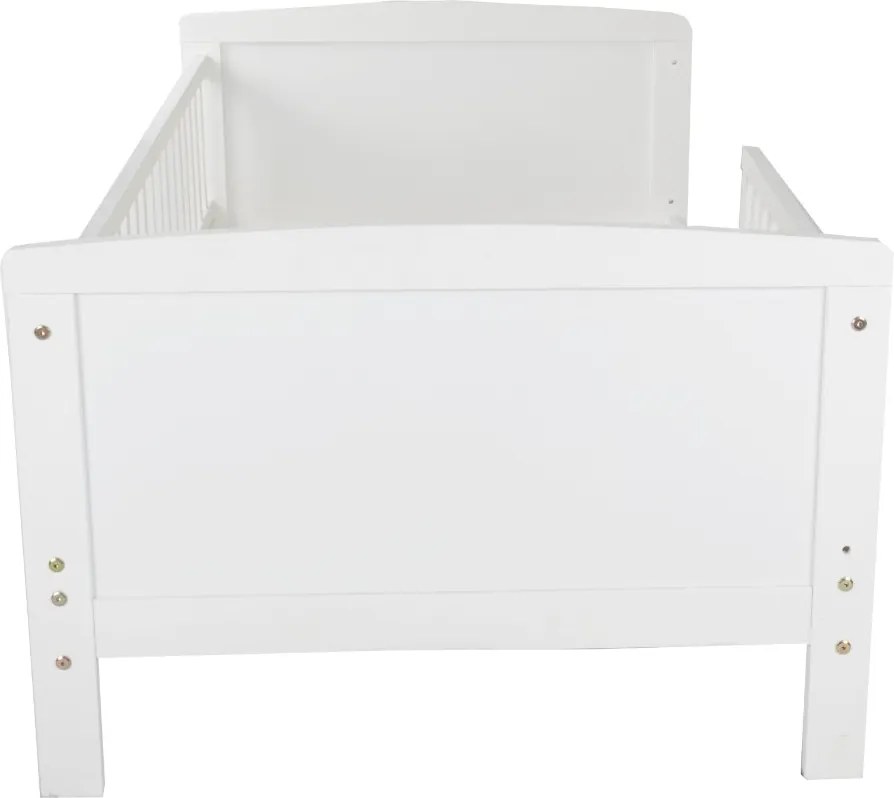 Peuterbed wit 140x70cm Milene Incl lattenbodem kinderbed