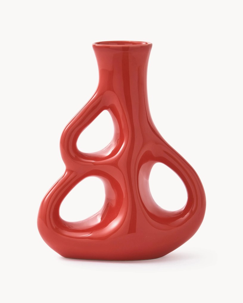 Vaas Three Ears van keramiek, H 21 cm