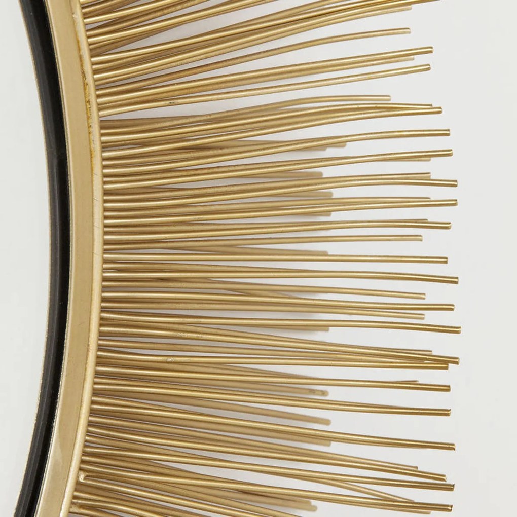 Kare Design Sunburst Tre Grote Ronde Spiegel Goud - 87x87cm