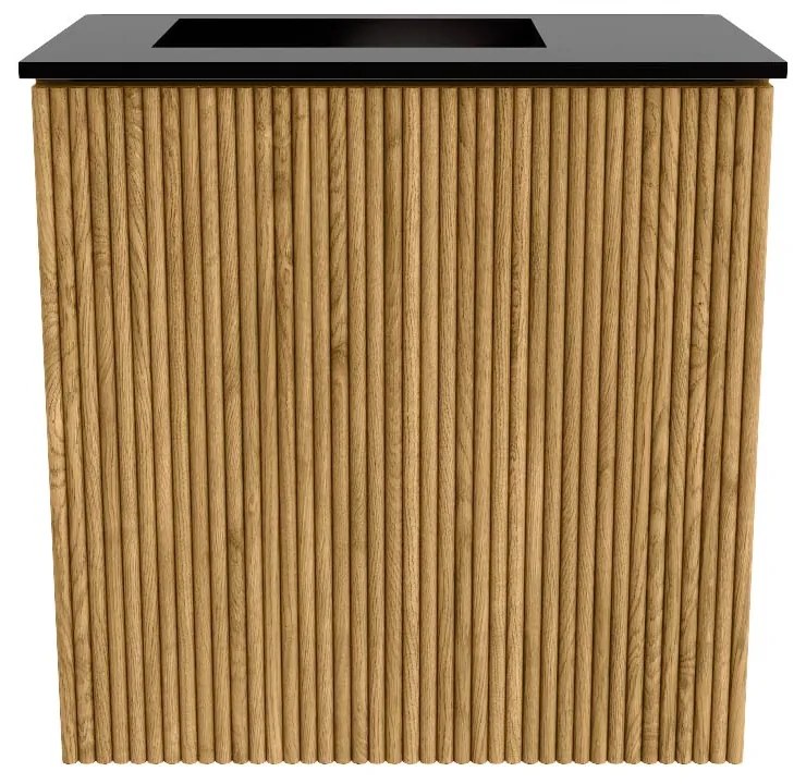 Mondiaz Joya 40cm toiletmeubel oak met wastafel faye links zonder kraangat urban