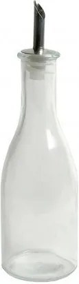 Olie- of azijnflesje, glas, 250 ml