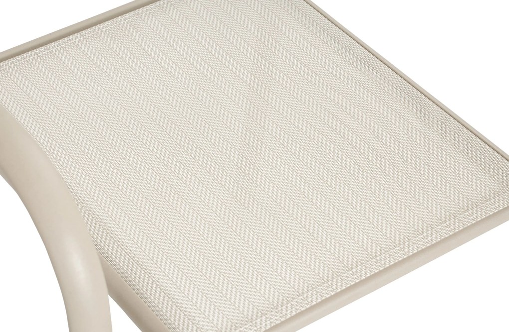 Tuinset 4 personen 200 cm Aluminium Taupe Presto Brentino/Brookline