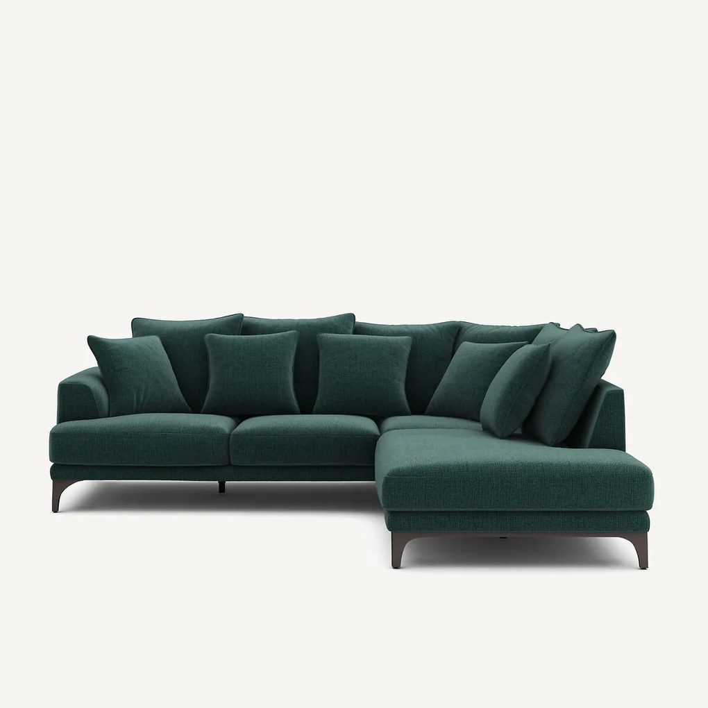 Hoekbank van gevlekt canvas, ARMENTO