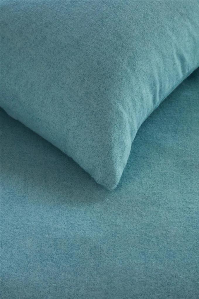 Beddinghouse | Dekbedovertrekset Frost eenpersoons: breedte 140 cm x lengte 200/220 cm + blauw dekbedovertreksets flanel bed & bad beddengoed