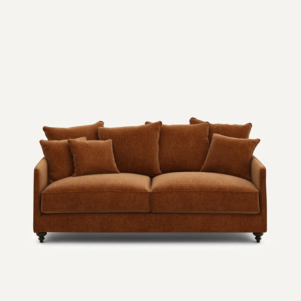 Slaapbank, chenille fluweel, LAZARE