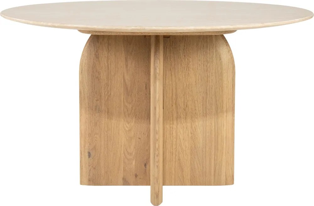 Ronde Eettafel Travertin - 130 X 130cm.