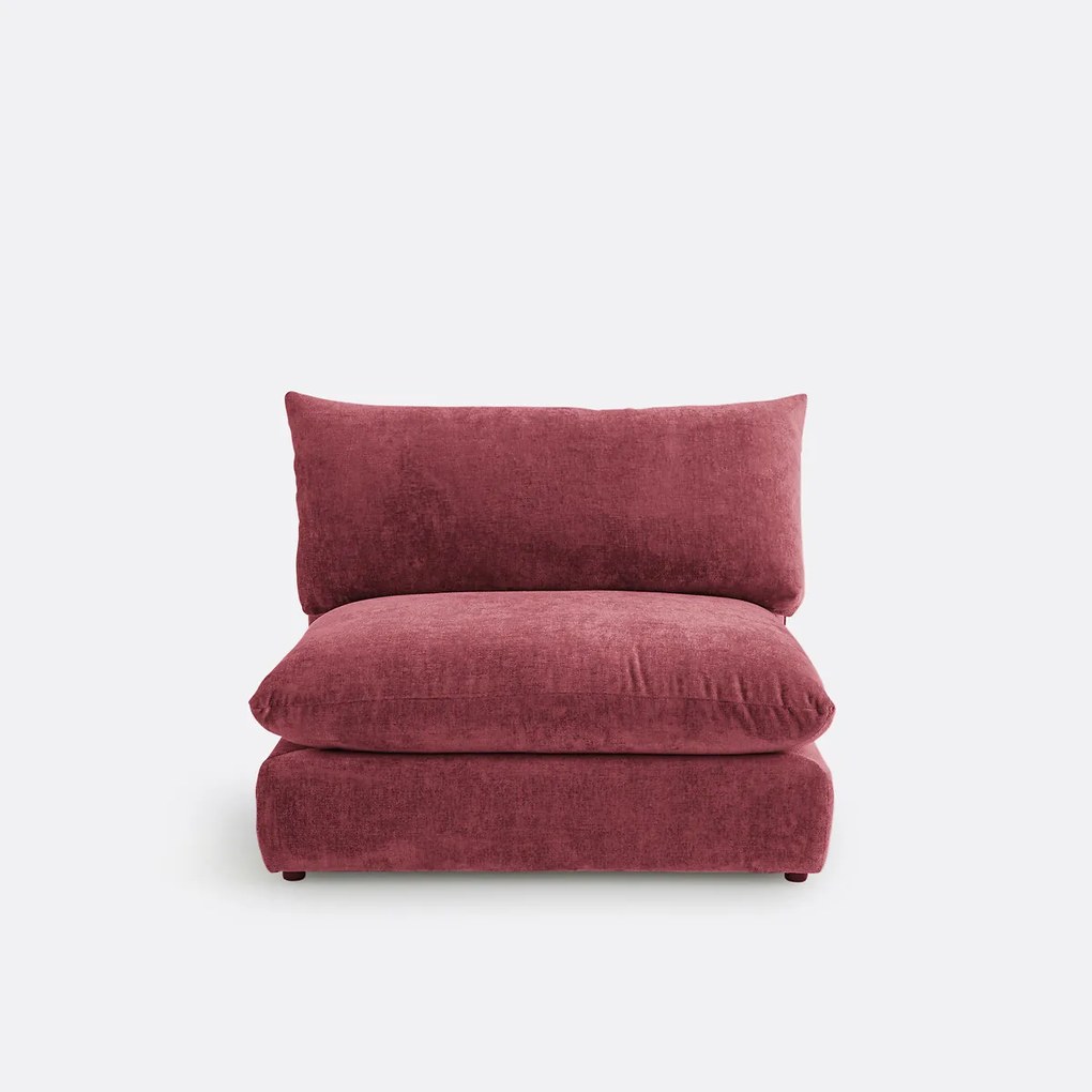 Modulaire bank, getextureerd fluweel, Malo