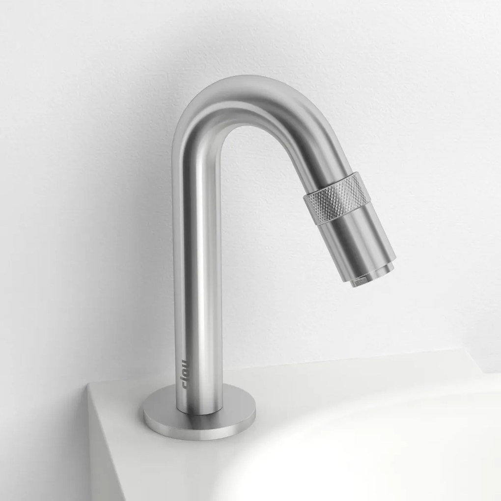 Clou Freddo 9 fonteinkraan RVS geborsteld