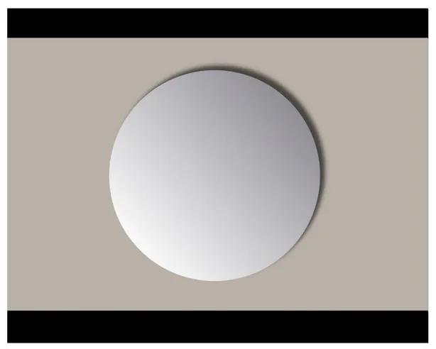 Sanicare Q-mirrors spiegel rond 70 cm zonder omlijsting / PP geslepen SR.700