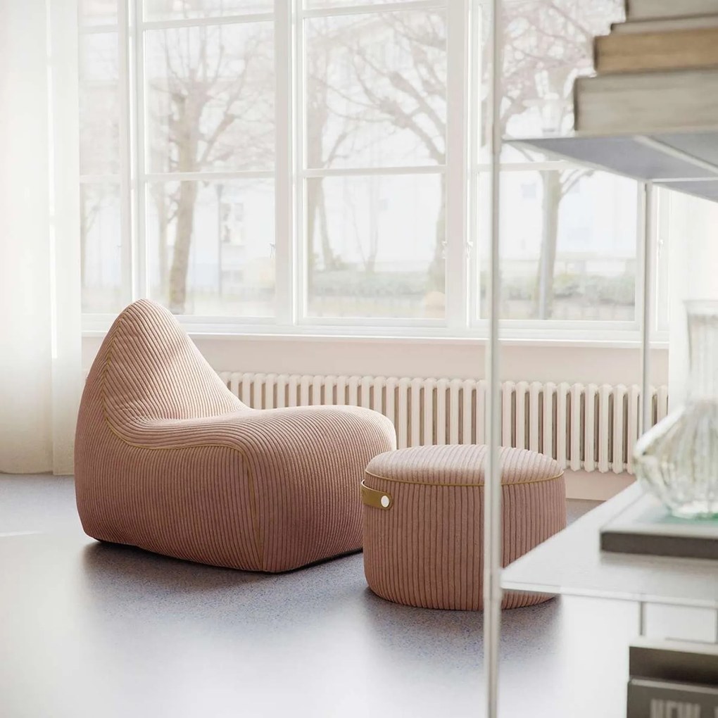 Sackit Stoel Indoor - Corduroy Rose